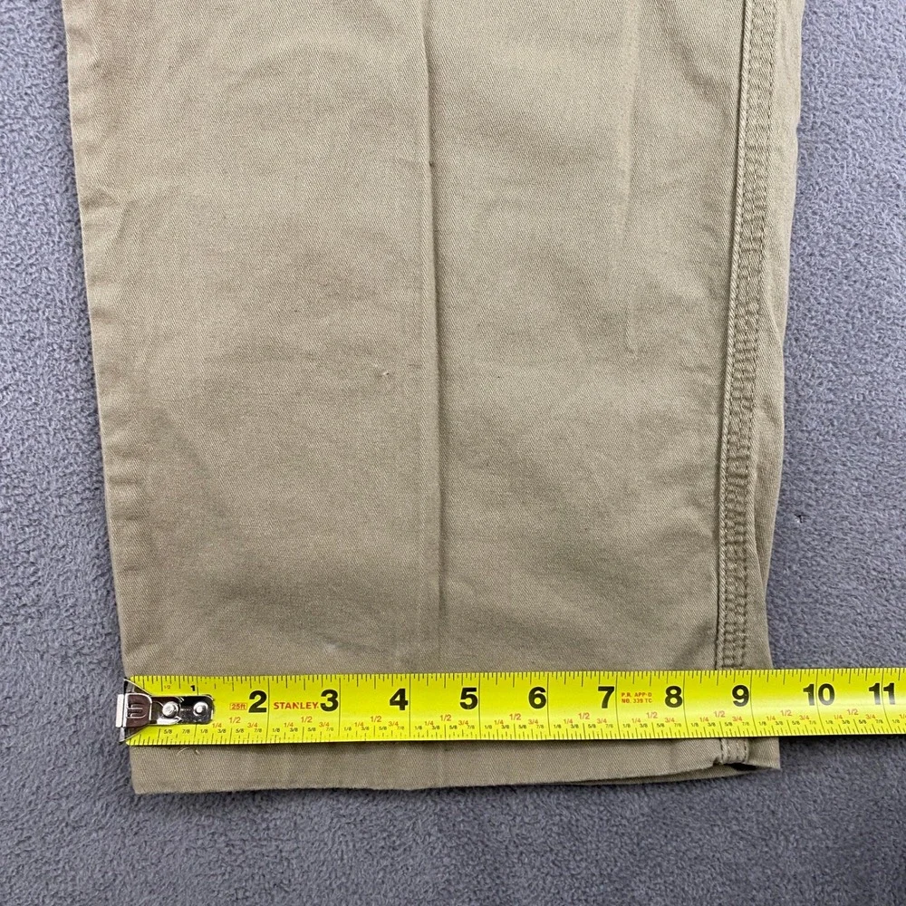 Wrangler Mens Relaxed Fit Cargo Pants Khaki Tan 44x30 70ABWEW Stretch Workwear